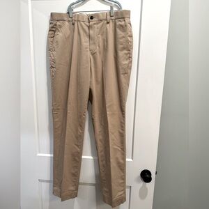 Brooks brothers stretch waist khaki chino pants nwot 34/32